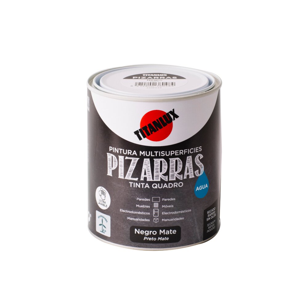 Imagen 0 de Esmalte Especial Pizarras Mate al Agua 750 ml