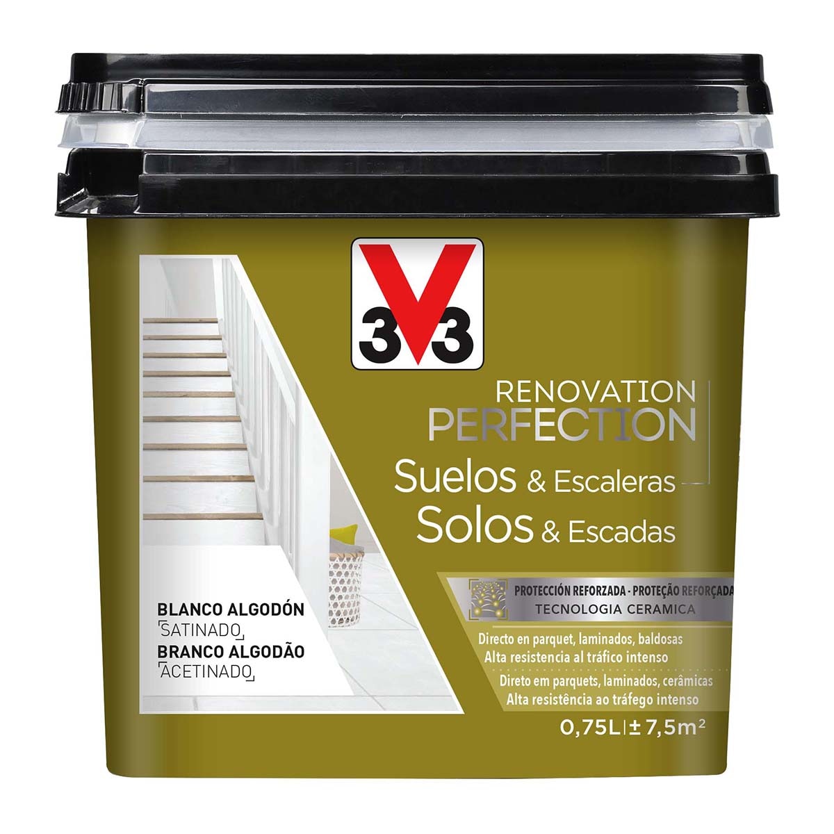 Imagen 0 de Esmalte Renovación Suelos y Escaleras Renovation Perfection 750 ml