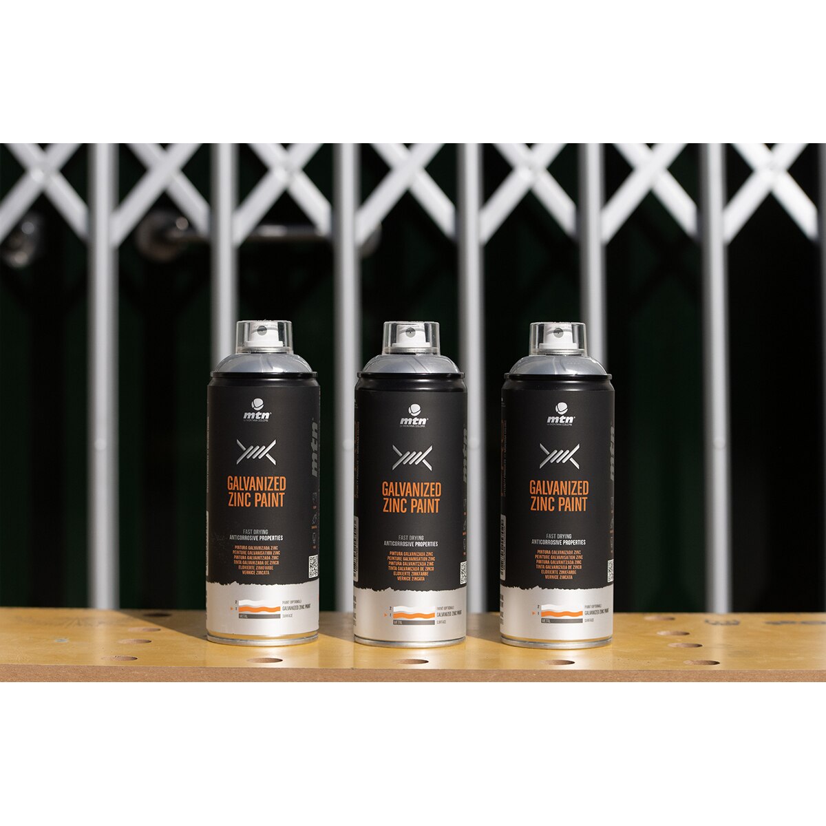 Spray Pintura Galvanizada Zinc Brillante 400 ml Plata-3