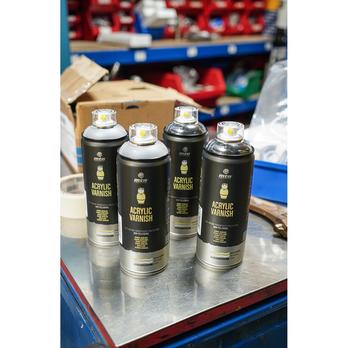 Verniz Acrílico Mate em Spray - 400 ml Incolor-3