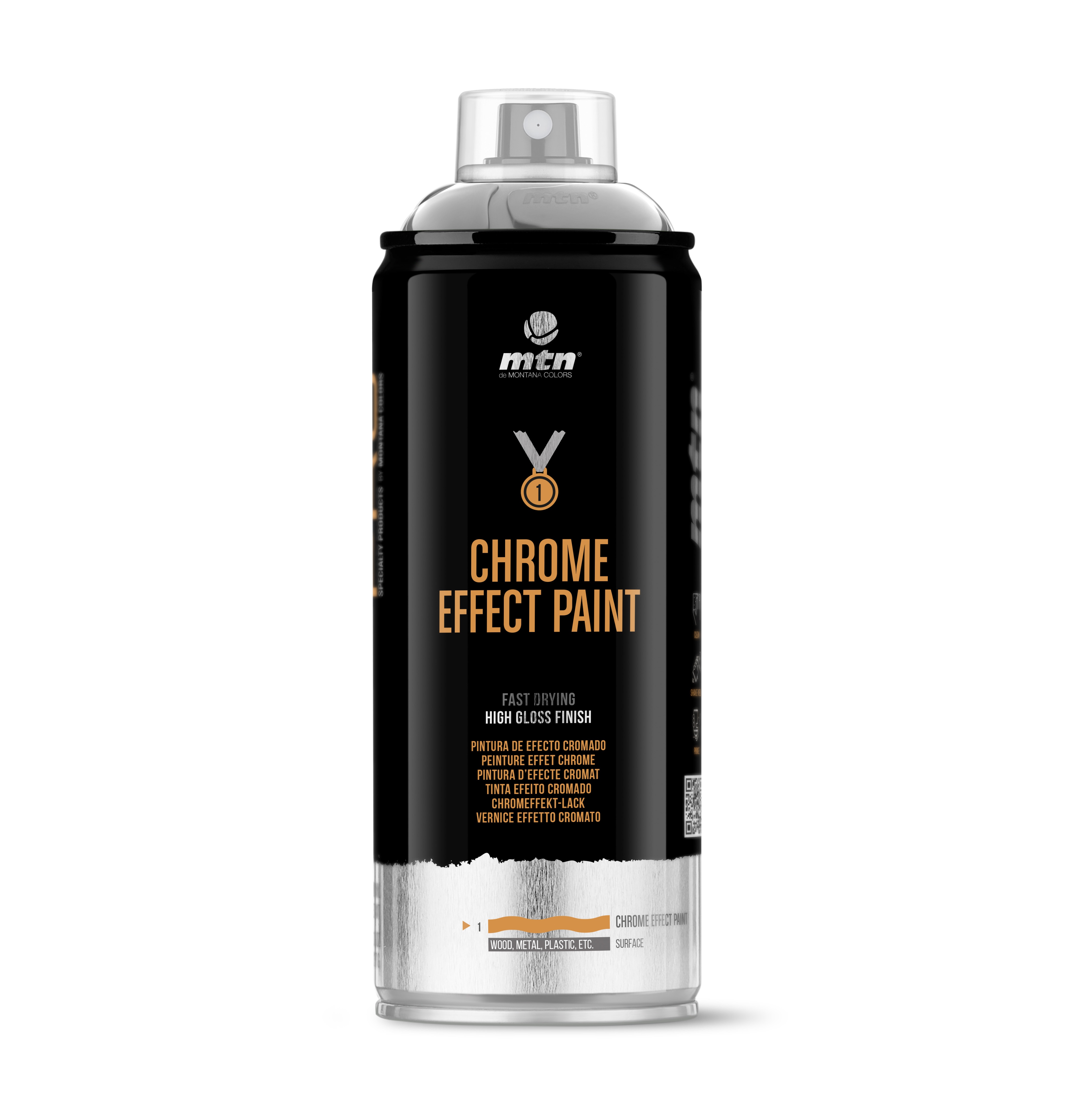 Imagem 0 de Tinta Efeito Cromado em Spray