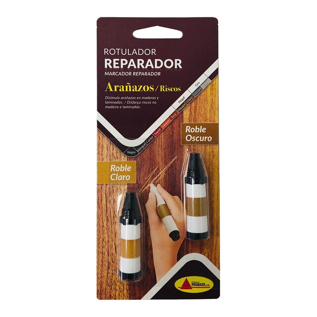 Imagen 0 de Rotuladores Retoque Madera Tonos Roble 1 Claro + 1 Oscuro