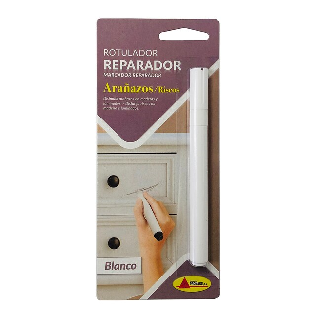 Imagem 0 de Marcador Retoque Madeira Ud - Branco