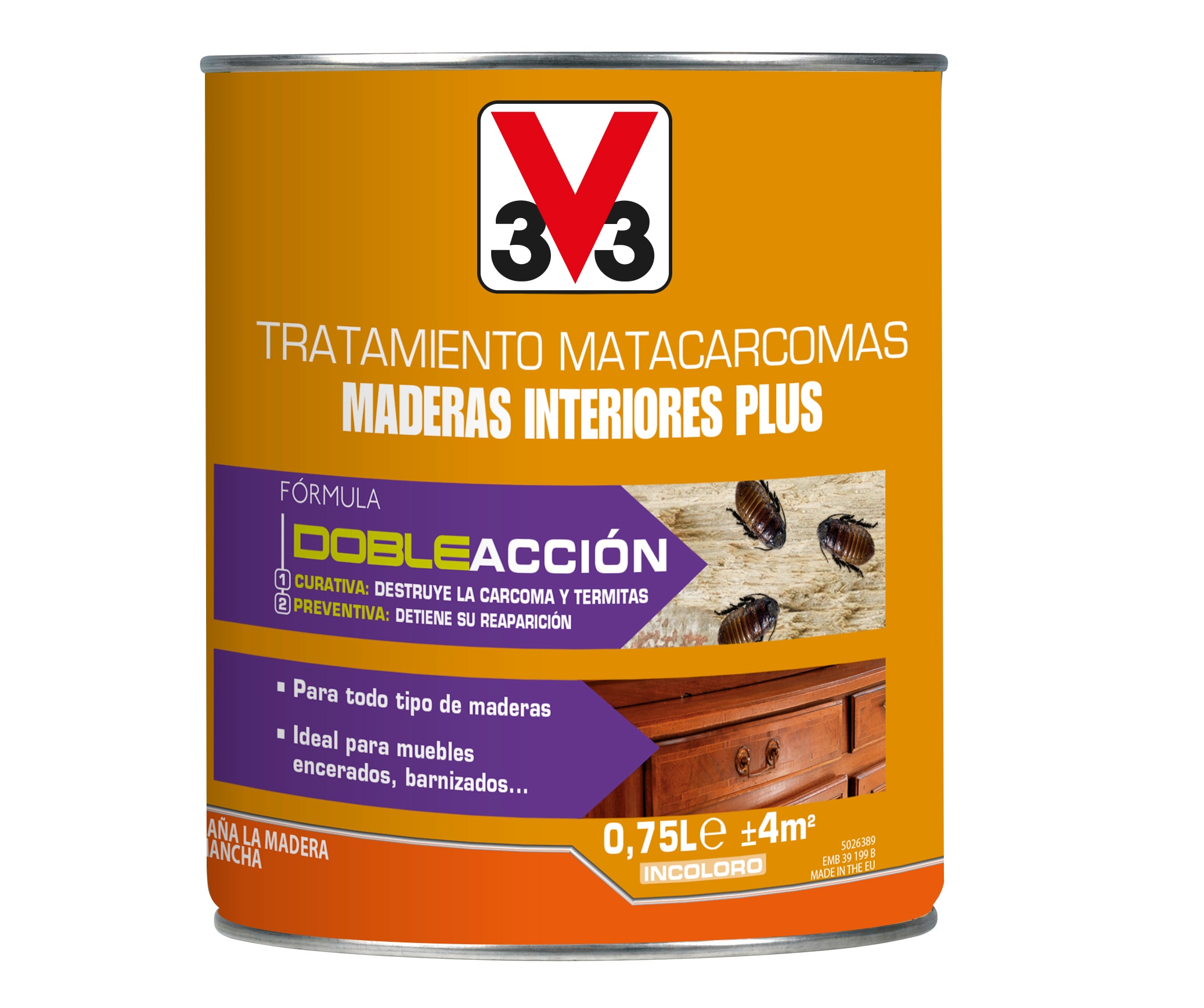 Imagem 0 de Tratamento para Matar Larvas e Térmites - 750 ml