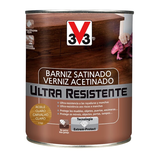 Barniz Satinado Madera Ultra Resistente