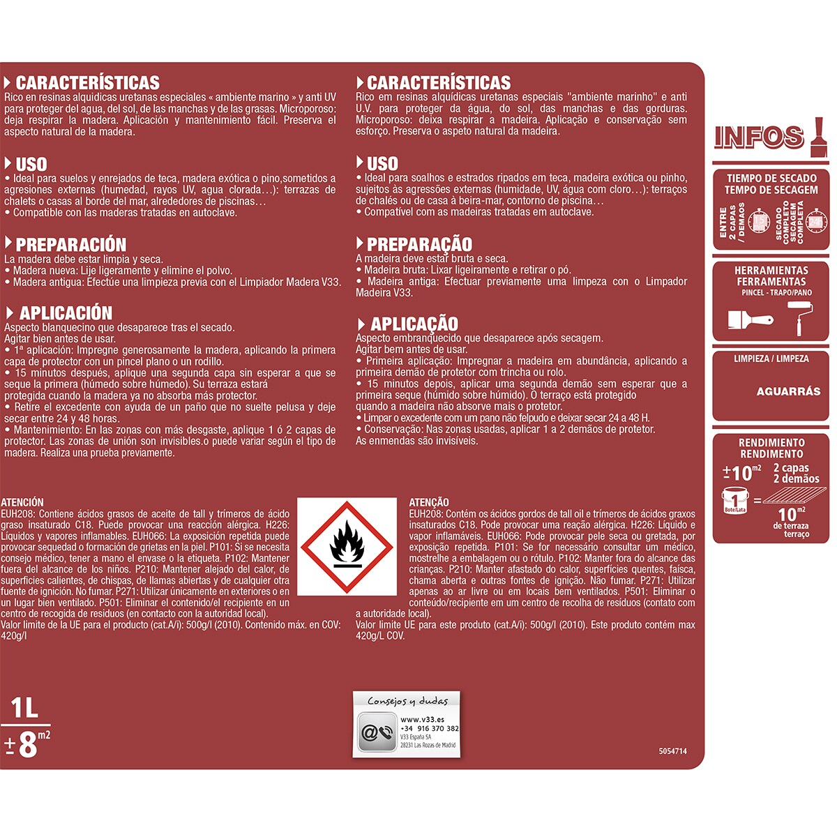 Aceite Protector Terrazas Madera Teca-2