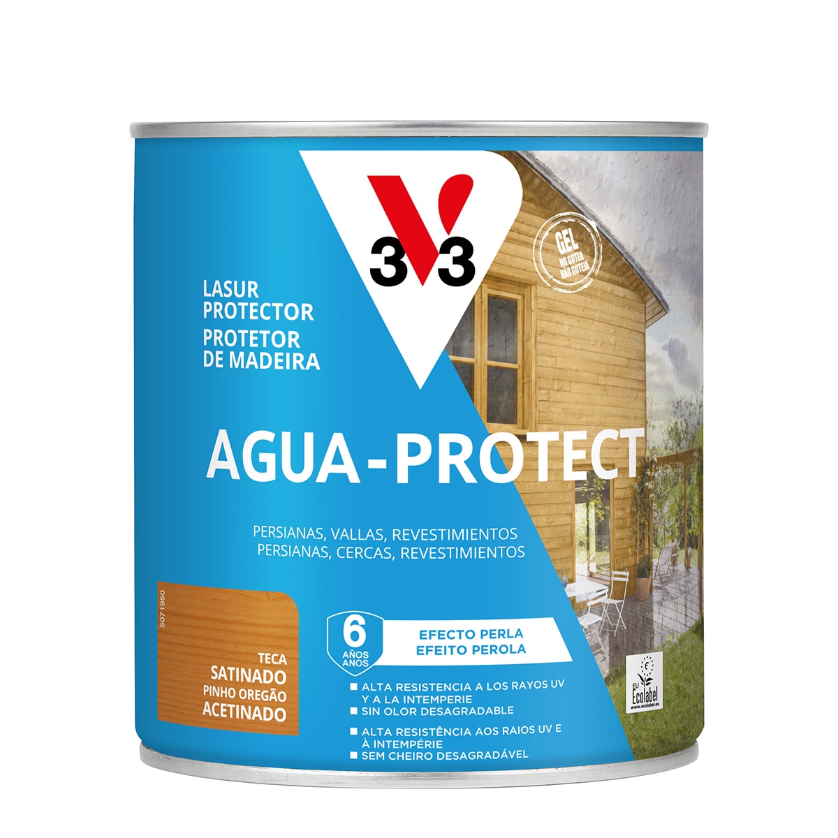 Imagen 0 de Protector Decorativo Madera Agua-Protect Satinado