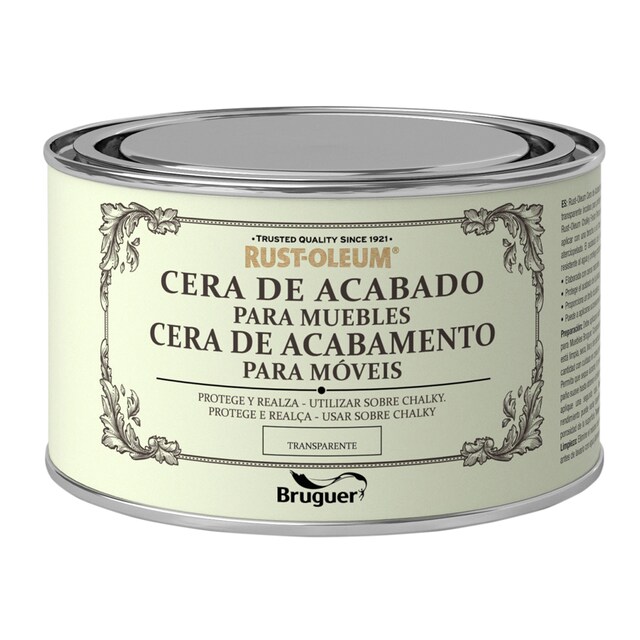 Imagen 0 de Cera para Acabado Muebles Transparente 400 ml