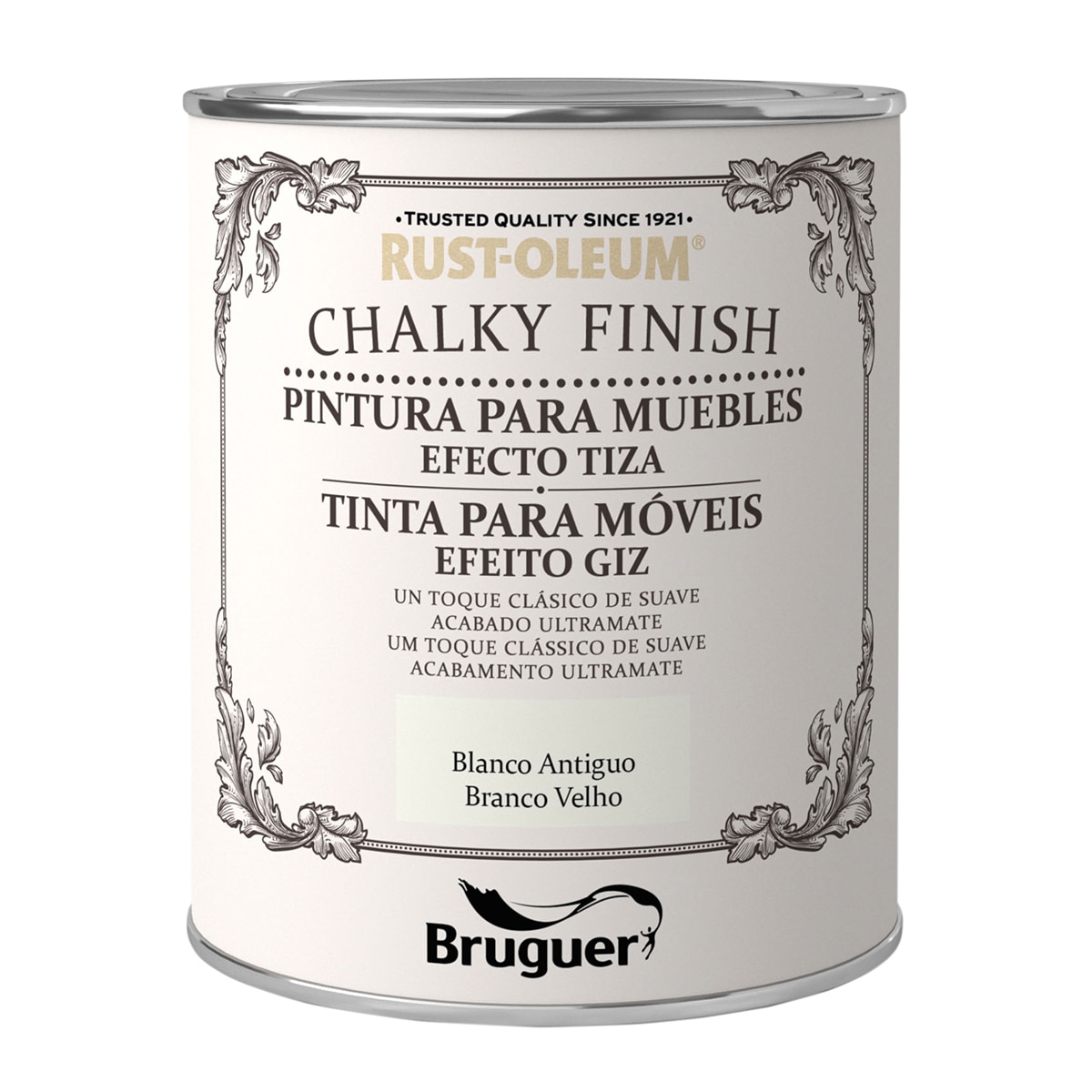 Rust Oleum - Pintura Efecto Tiza Chalky para Muebles 750 ml.