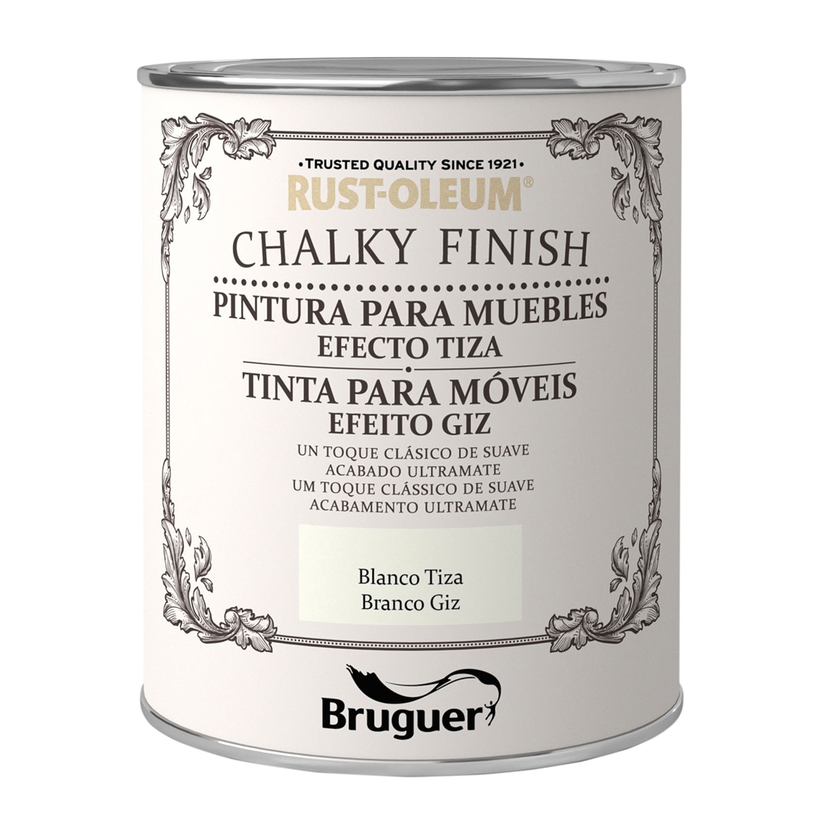 Rust Oleum - Pintura Efecto Tiza Chalky para Muebles 750 ml.