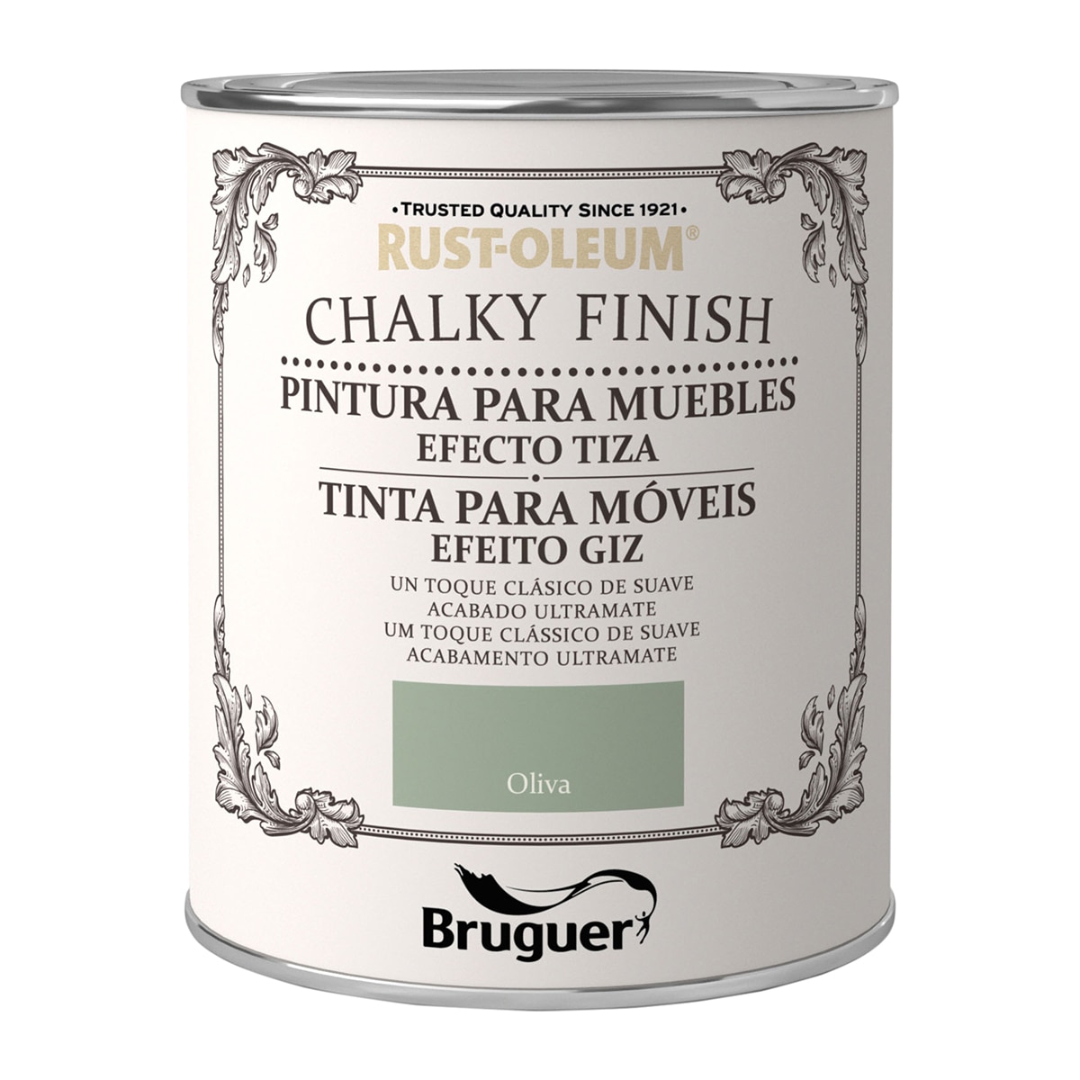 Rust Oleum - Pintura Efecto Tiza Chalky para Muebles 750 ml.