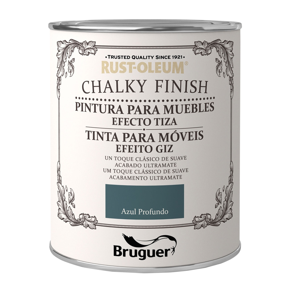 Rust Oleum - Pintura Efecto Tiza Chalky para Muebles 750 ml.