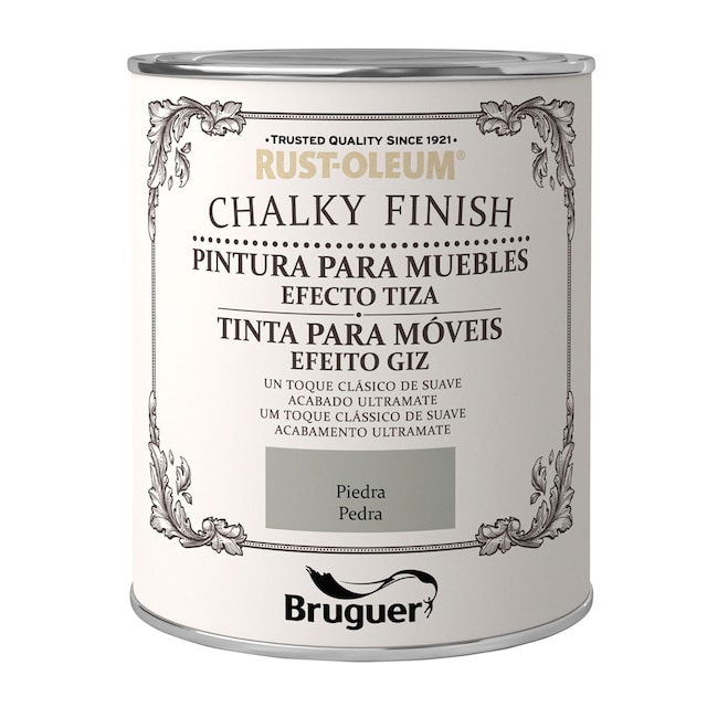 Imagen 0 de Pintura Efecto Tiza Chalky para Muebles 750 ml