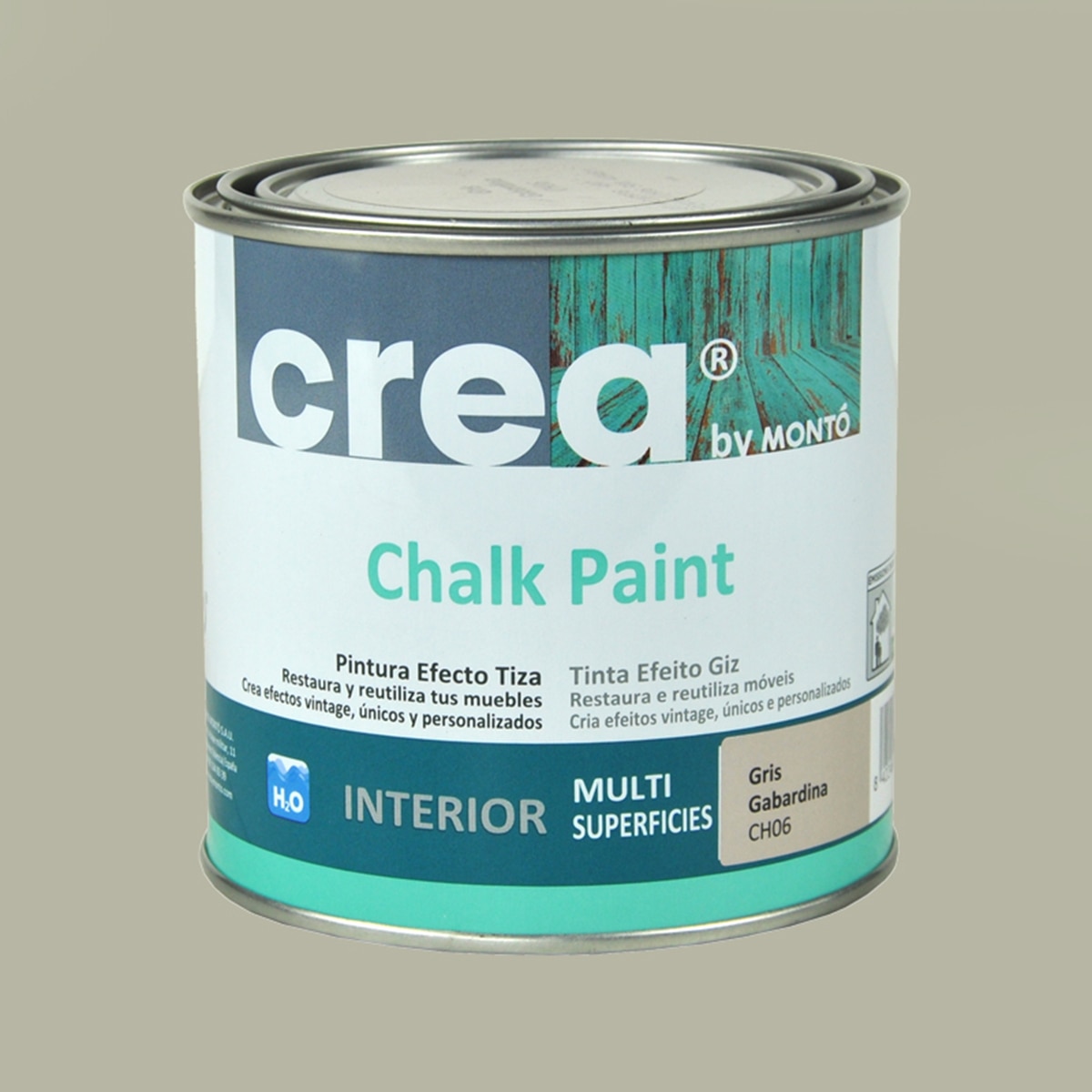 MONTÓ - Pintura Crea Chalk Paint para Muebles 500 ml...