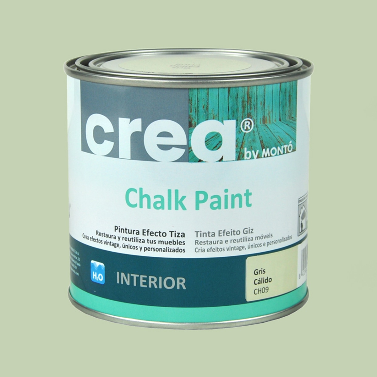 MONTÓ - Pintura Crea Chalk Paint para Muebles 500 ml...