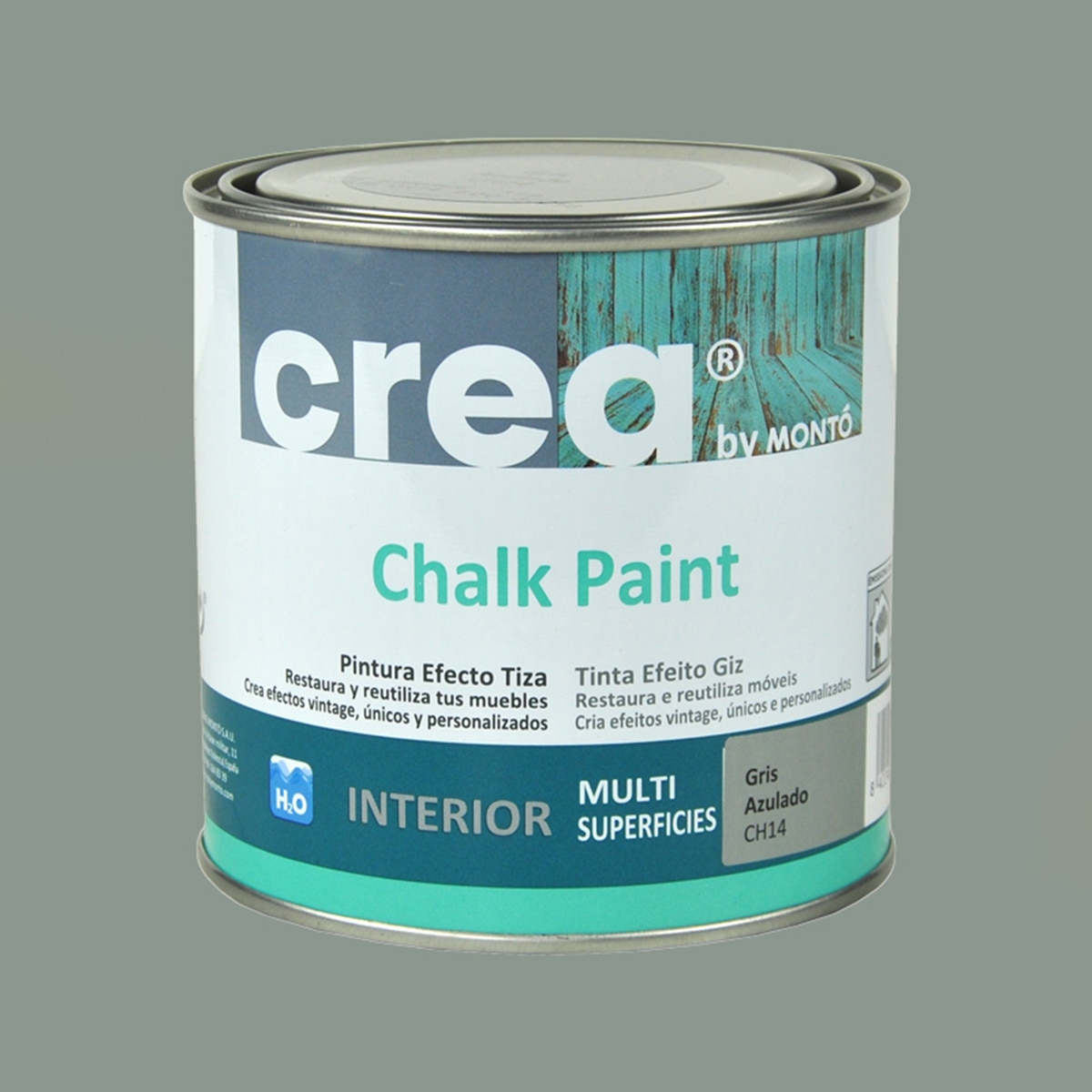 MONTÓ - Pintura Crea Chalk Paint para Muebles 500 ml...