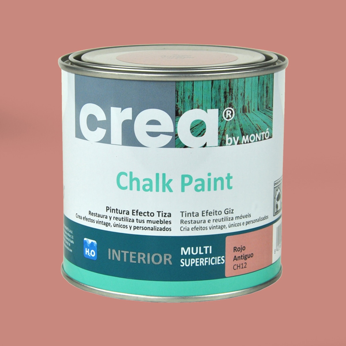 MONTÓ - Pintura Crea Chalk Paint para Muebles 500 ml...