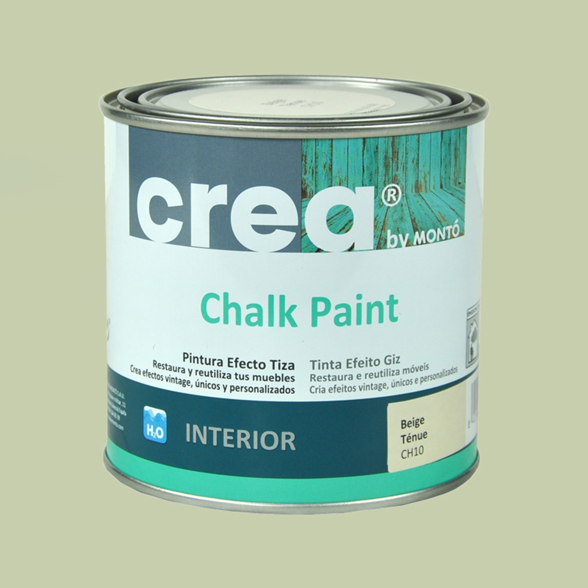 MONTÓ - Pintura Crea Chalk Paint para Muebles 500 ml...
