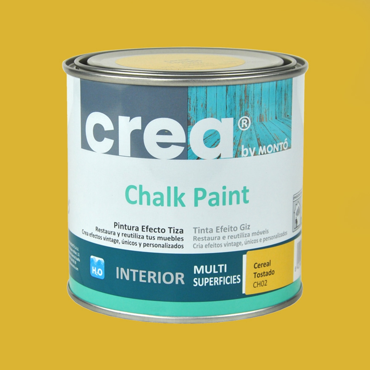 MONTÓ - Pintura Crea Chalk Paint para Muebles 500 ml...