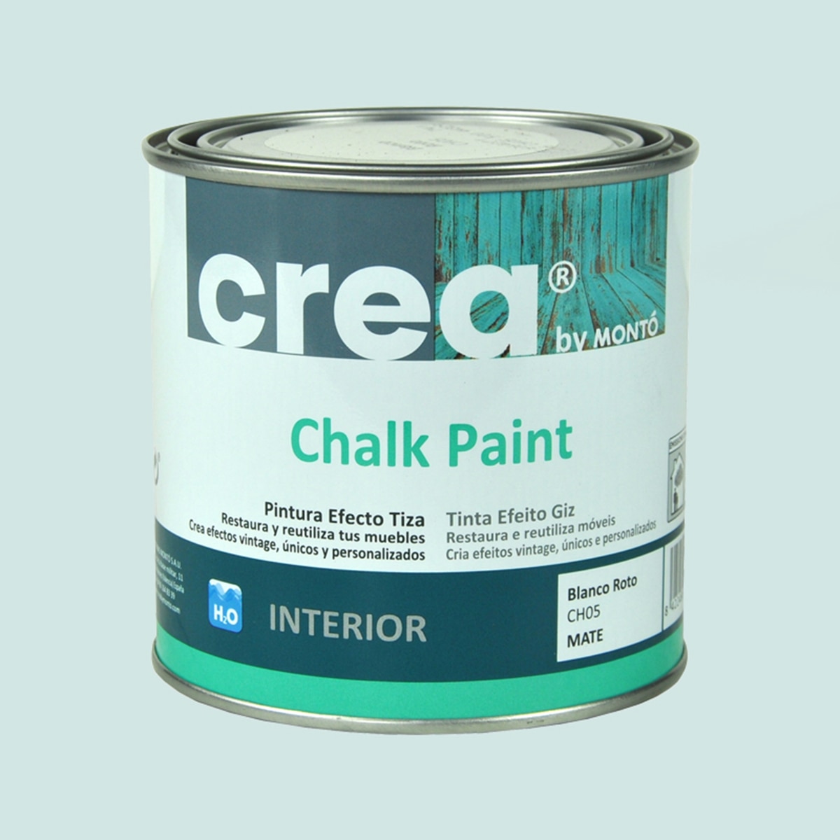 MONTÓ - Pintura Crea Chalk Paint para Muebles 500 ml...