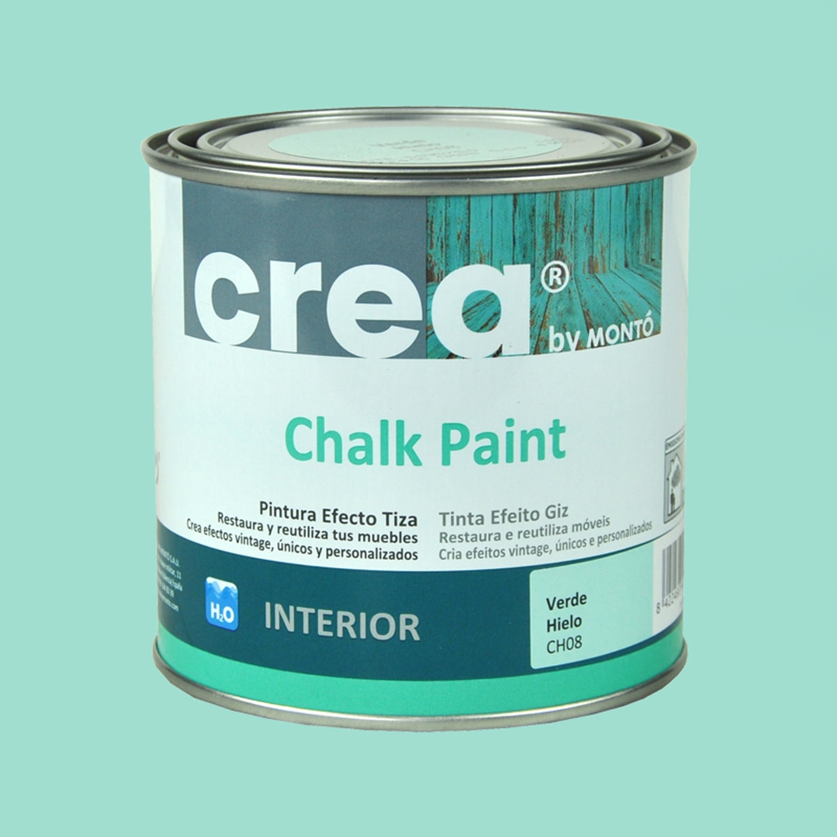 MONTÓ - Pintura Crea Chalk Paint para Muebles 500 ml...