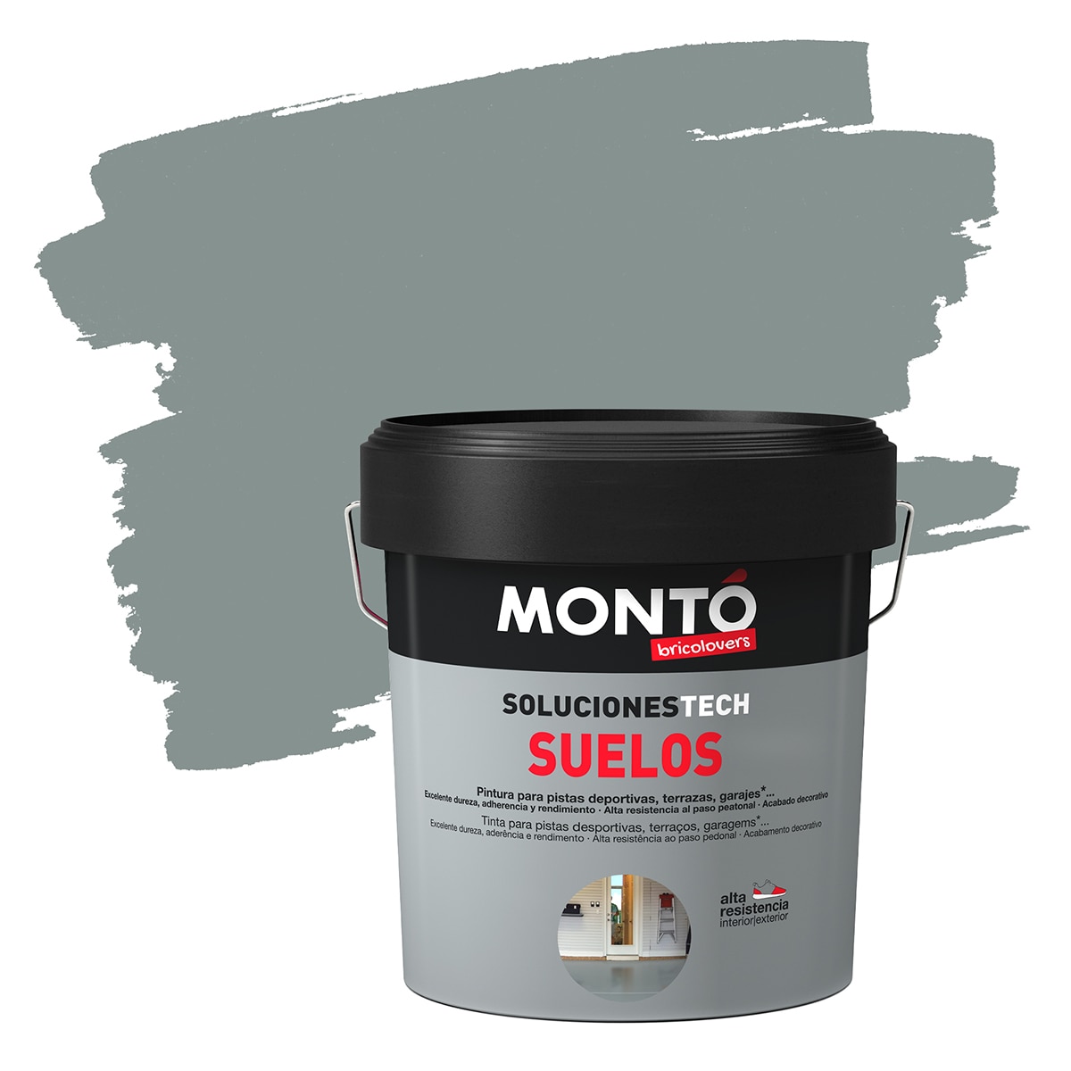 MONTÓ - Pintura Suelos-Garajes-Pistas 4 l.