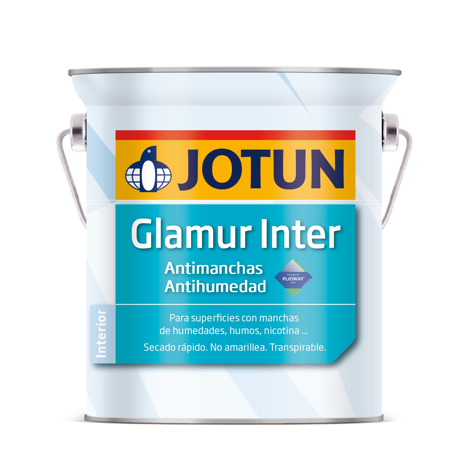 Imagen 0 de Pintura Antihumedad y Antimanchas Glamur Inter 3,6 l