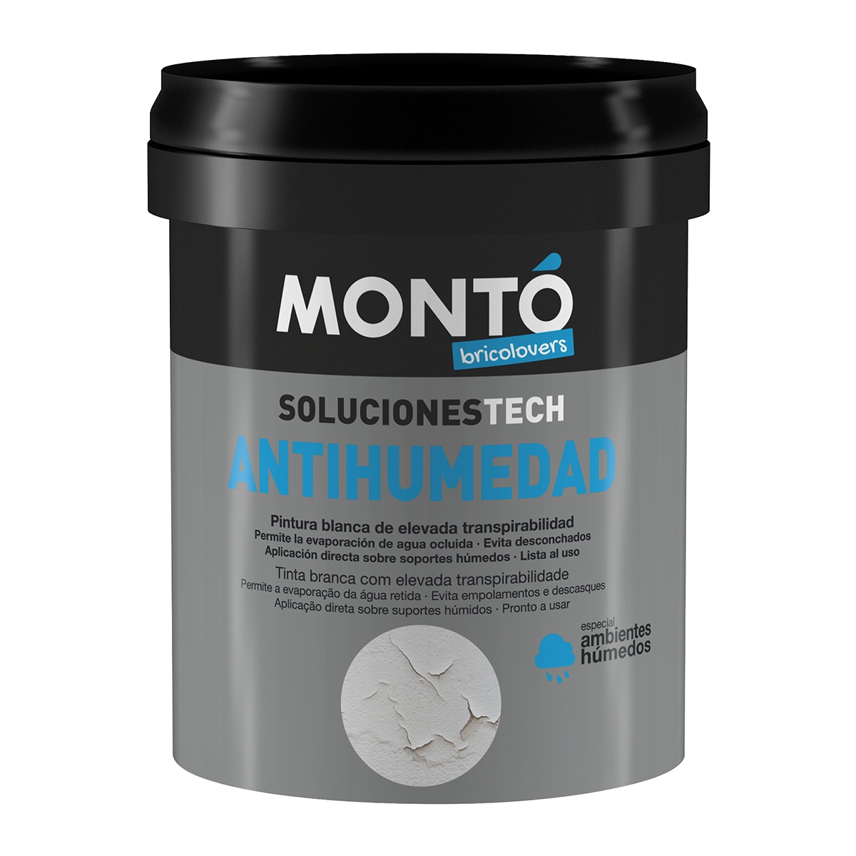 MONTÓ - Pintura Antihumedad Impermeabilizante.