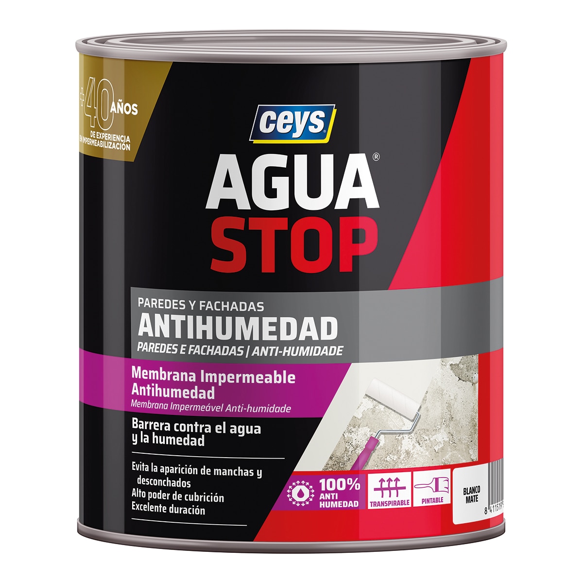 Masilla Reparación Instantánea Aguastop 750 g Incoloro-1