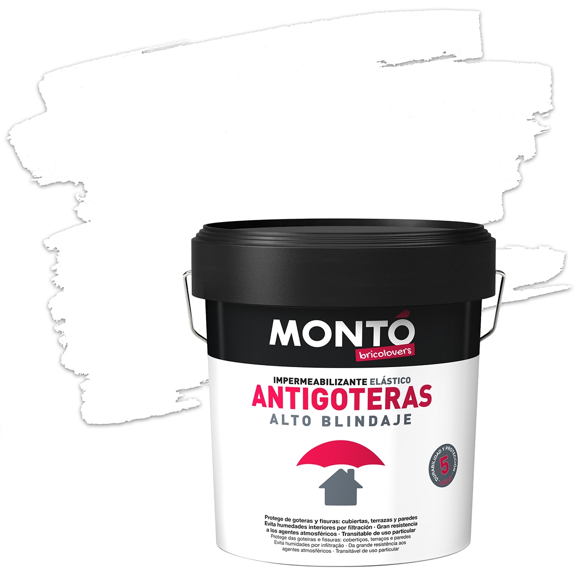 Imagen 0 de Pintura Antigoteras Cubiertas y Terrazas 4 l