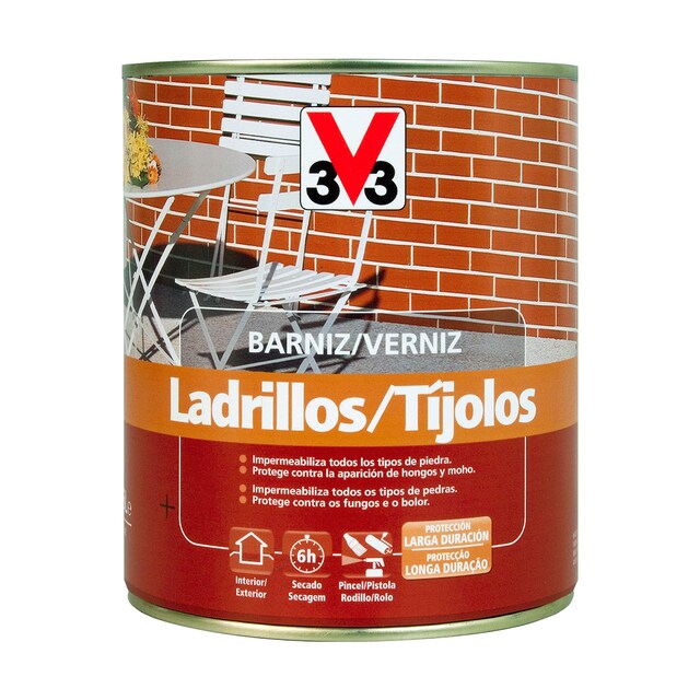 Imagen 0 de Barniz Ladrillos y Piedra Mate 750 ml