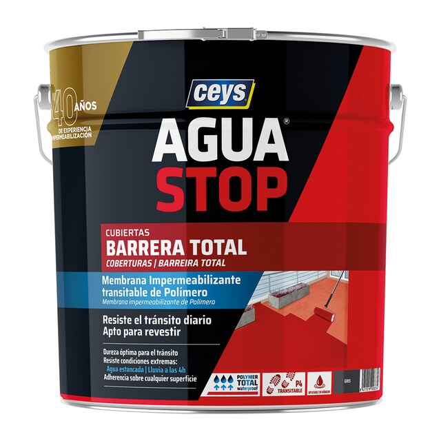 Imagen 0 de Impermeabilizante Aguastop Barrera Total 4 Kg