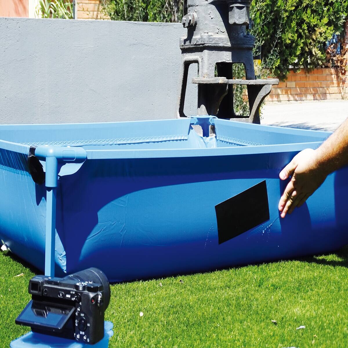 Cinta Extrema Instantánea AguaStop 1,5 m Negro-3