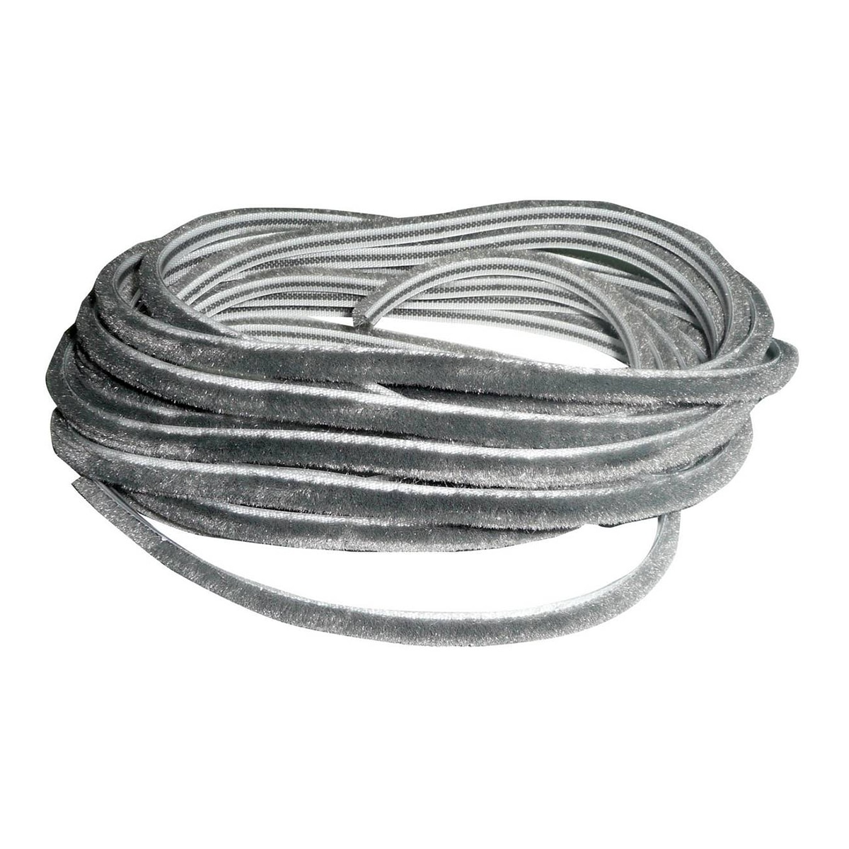 Burlete Flecos Carril para Ventana Corredera Gris-2