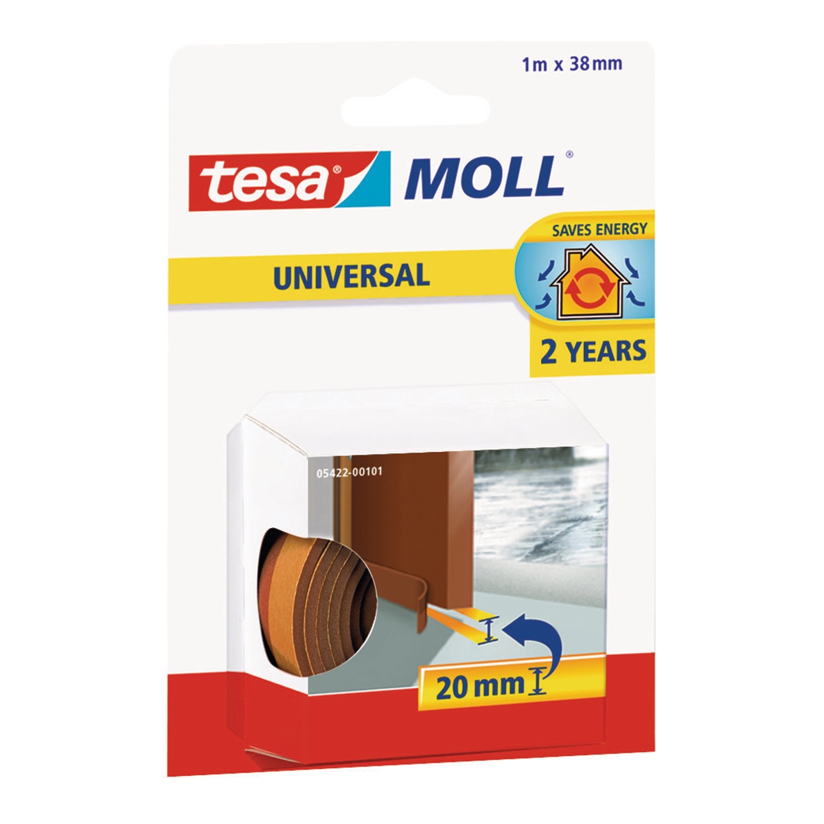 Imagen 0 de Burlete Espuma de Caucho Umbral Puerta 1 m