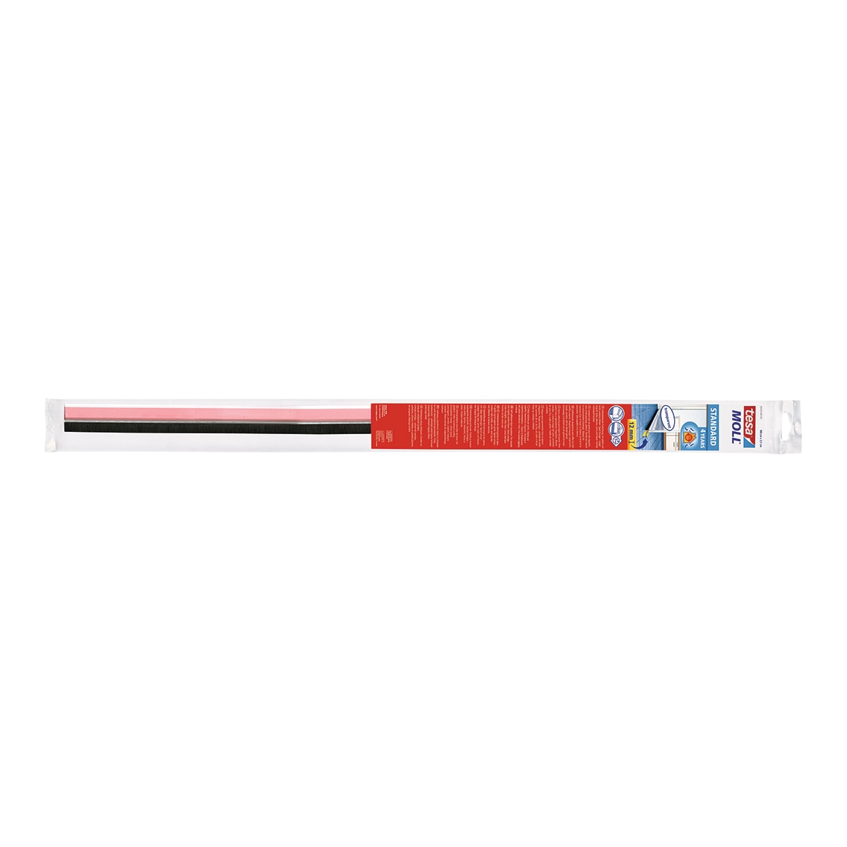 Barra Bajo Puerta PVC Standard 1 m Cristal-2