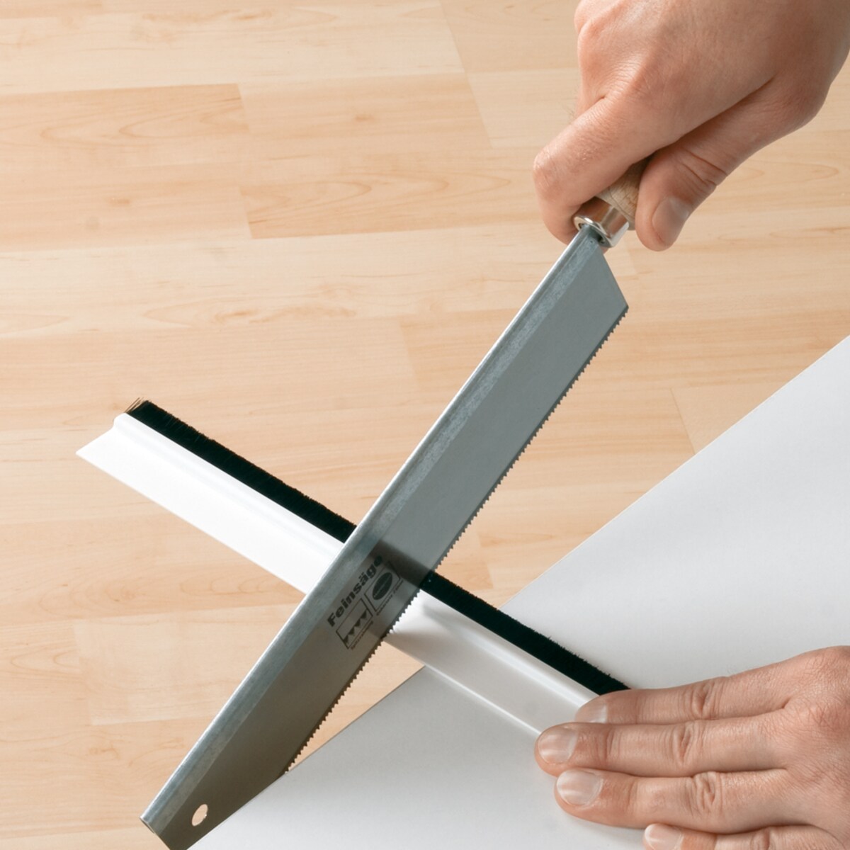 Barra Bajo Puerta PVC Standard 1 m Cristal-5