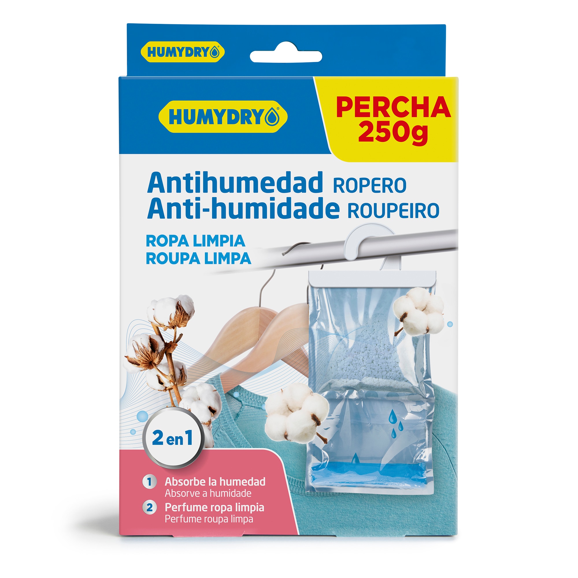 Imagen 0 de Humydry Percha 350 g. ropa limpia. Antihumedad