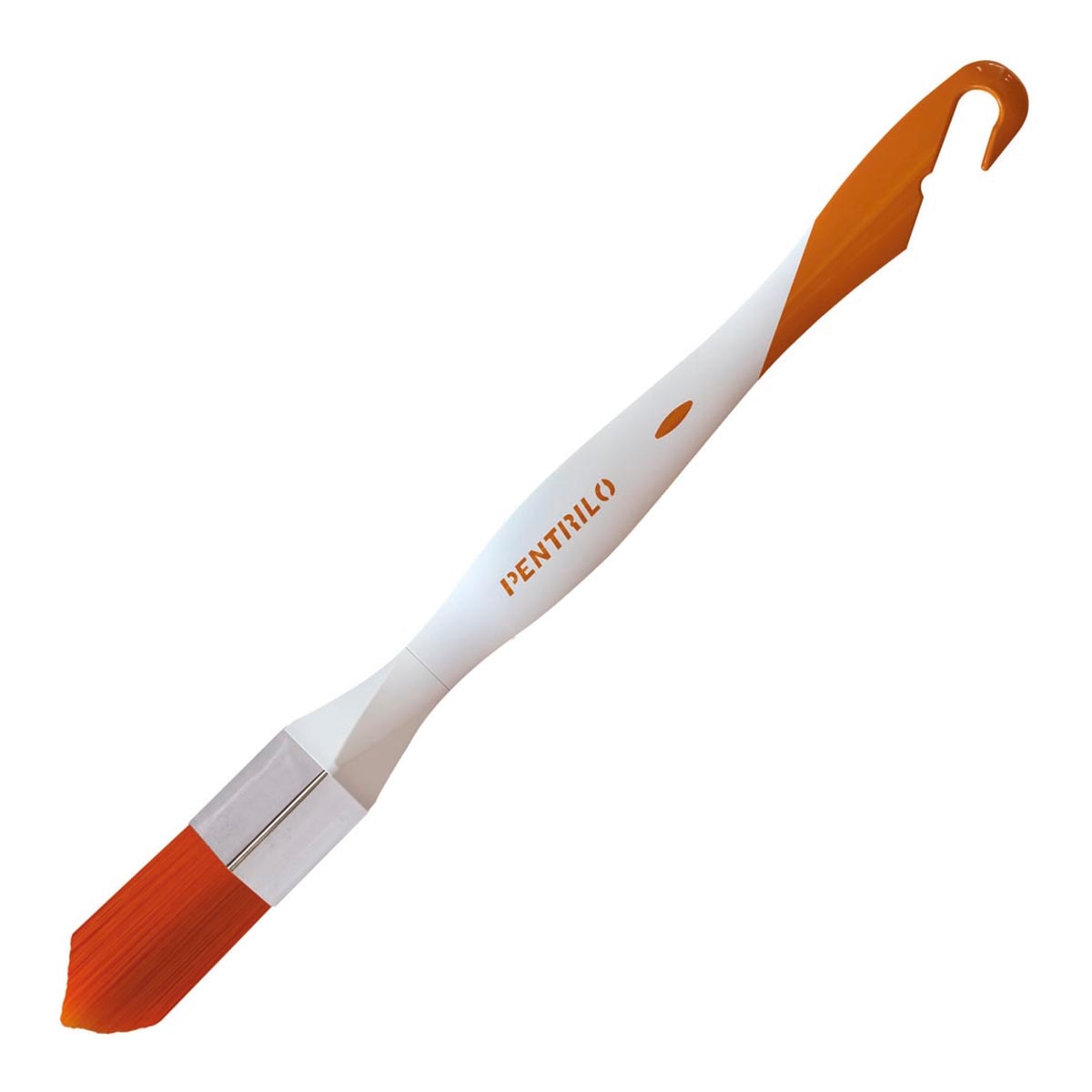 Brocha Trimateria Triangular Blanco / Naranja-4