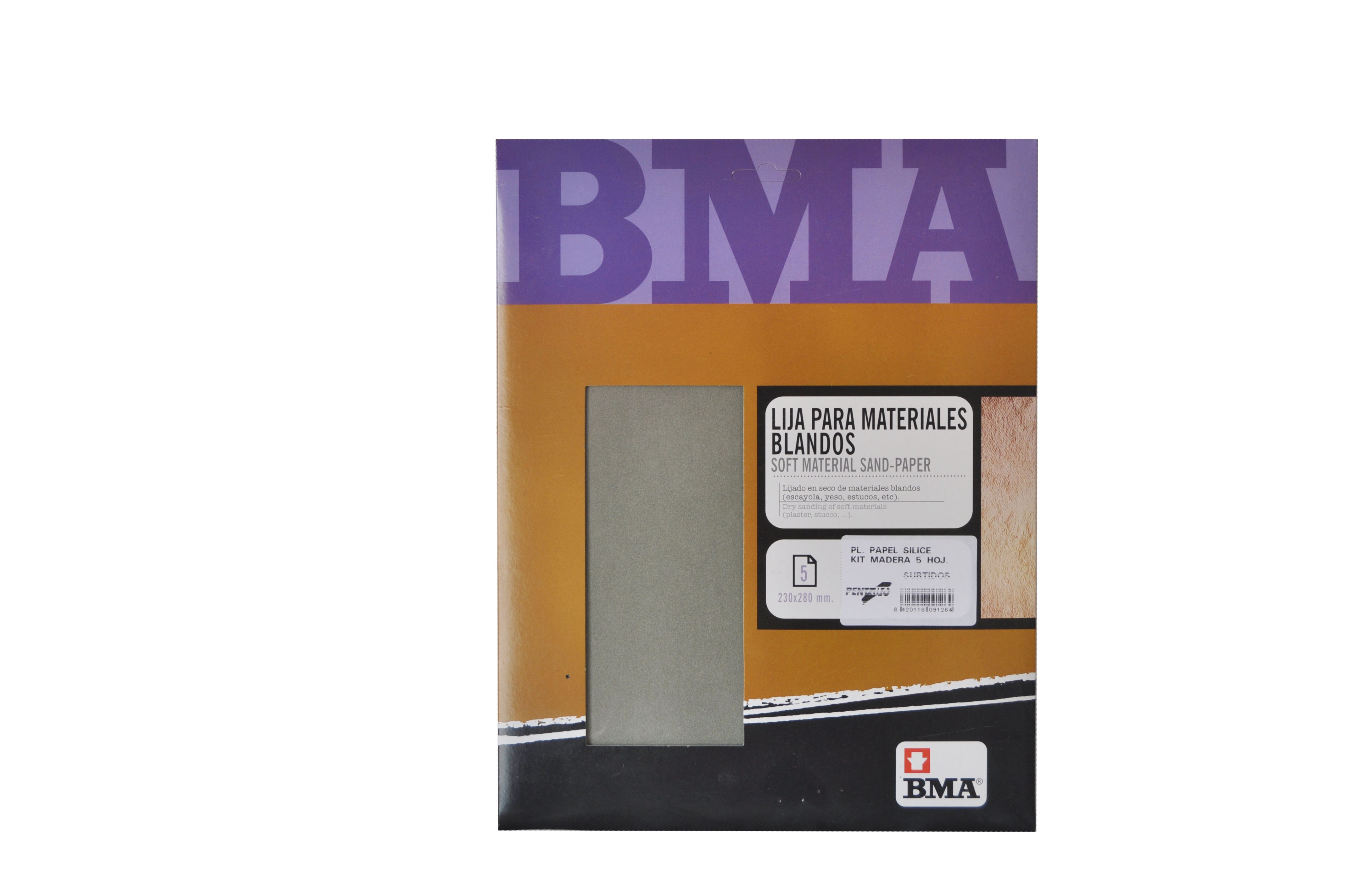 Imagen 0 de Hoja Abrasiva Materiales Blandos - Kit 5 hojas