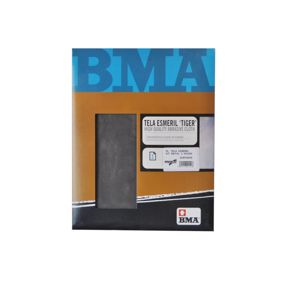 Imagen 0 de Hoja Abrasiva Metales - Kit 3 hojas