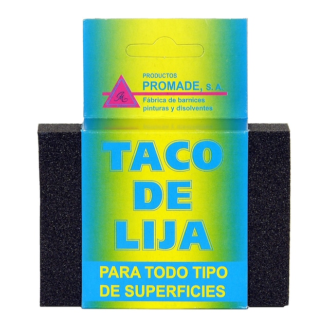 Imagen 0 de Taco de Lija - Grano grueso