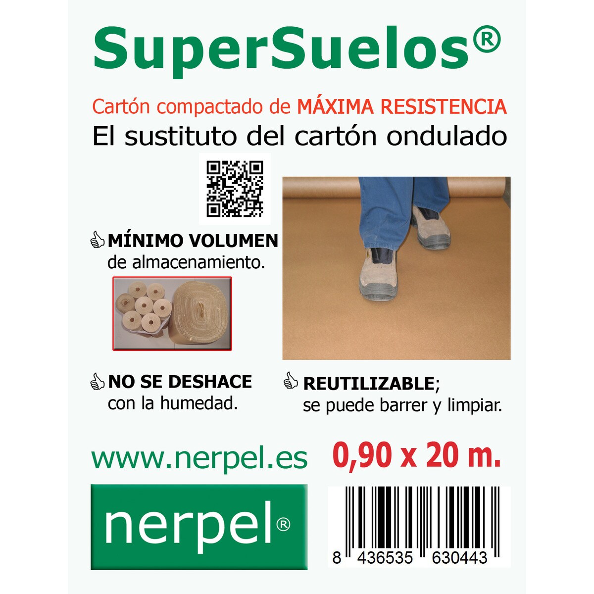 Rollo Papel Especial Suelos 20 m 2