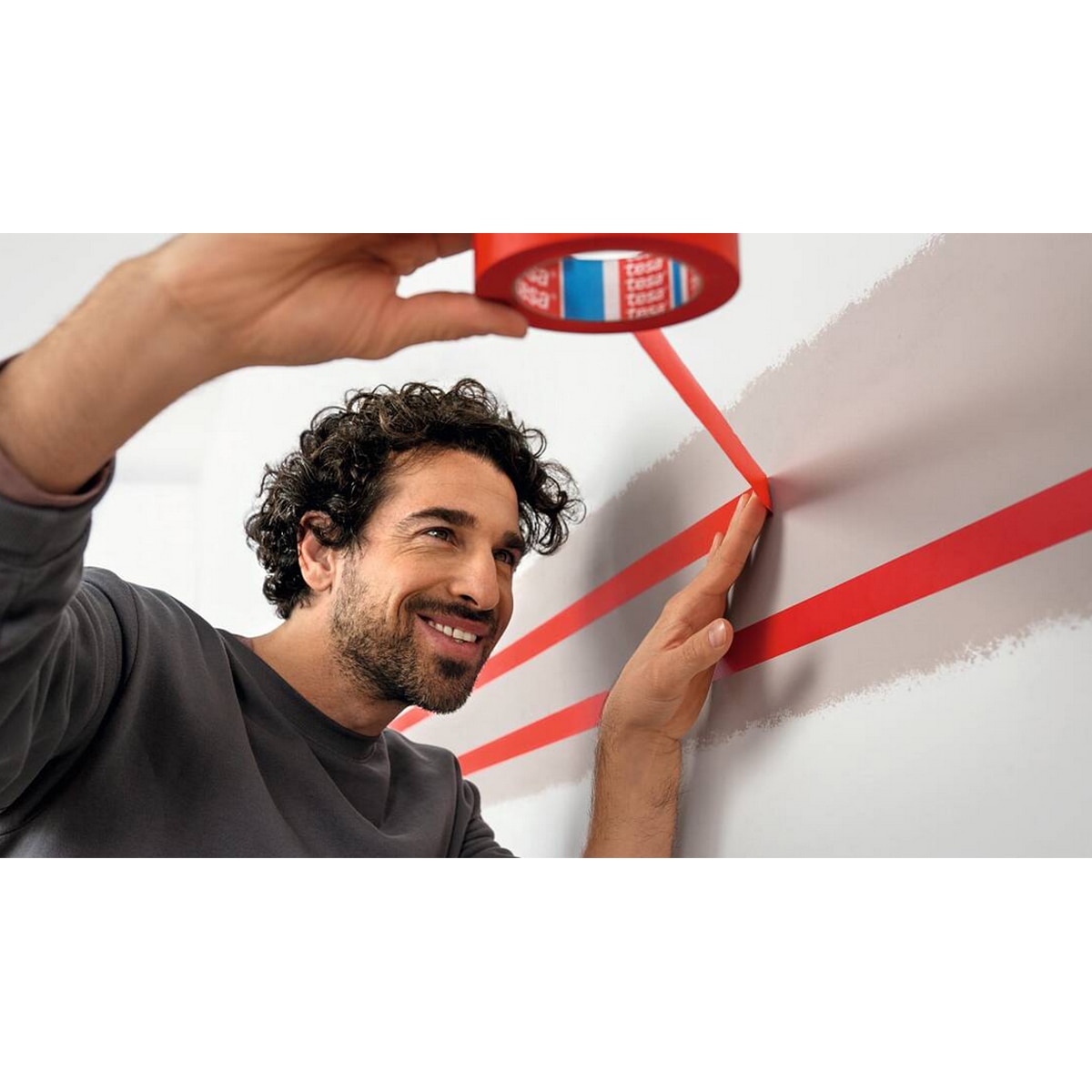Cinta de Pintor Excellent 50 m Rojo-3