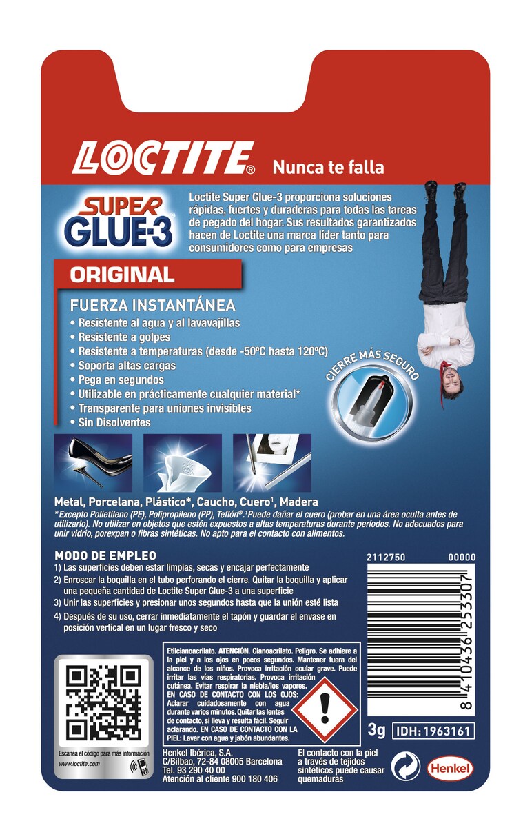 Cola Universal Instantânea SG-3 Original - 3 g Transparente-9