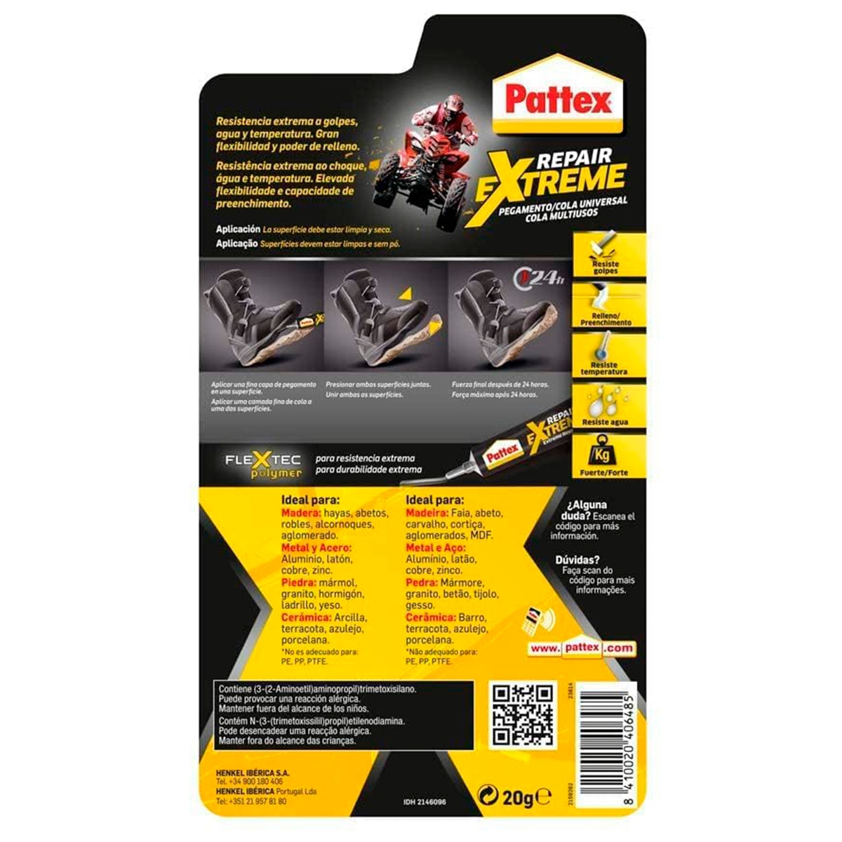Pegamento Universal Repair Extreme 20 g Cristal-2