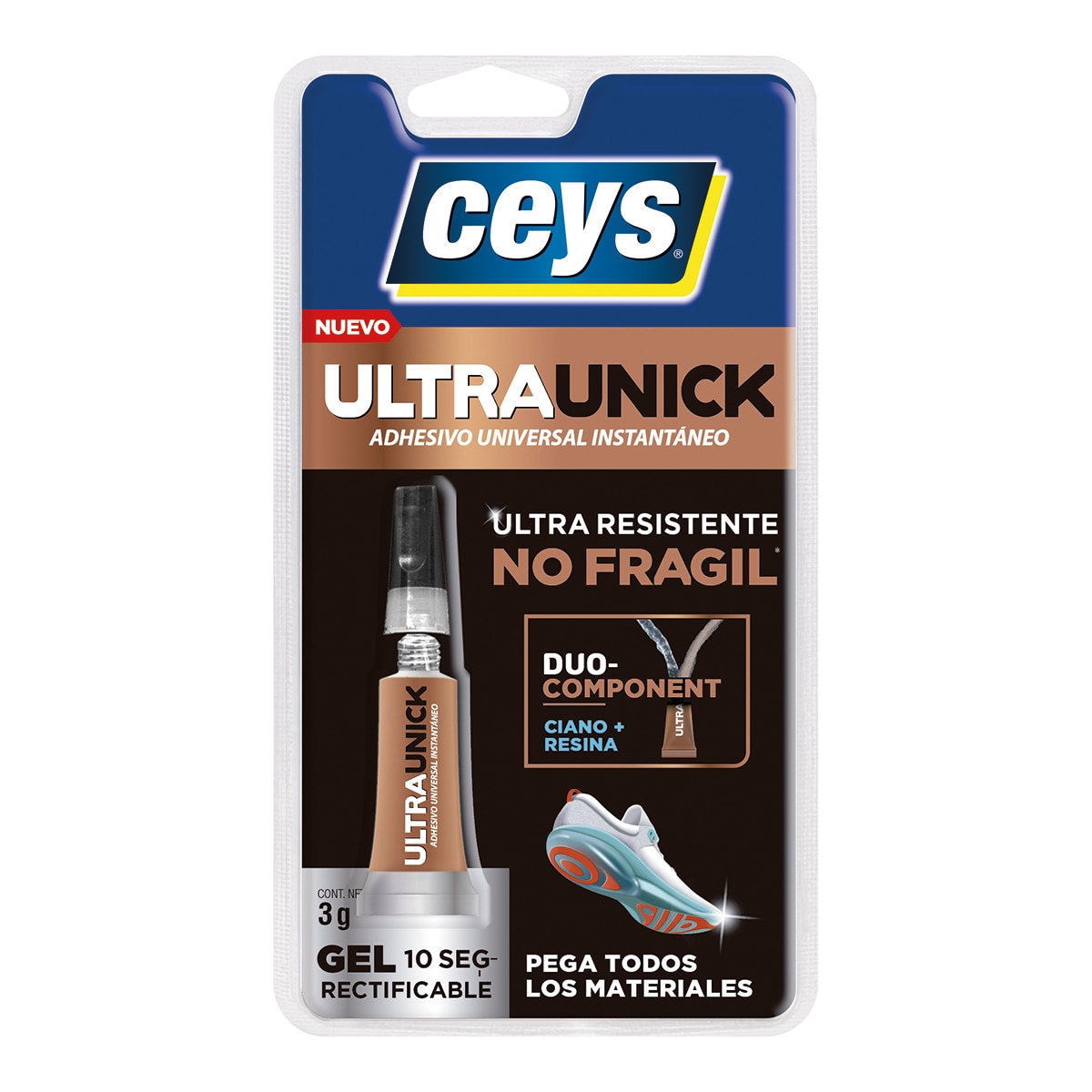 Imagen 0 de Pegamento SuperUnick Poder Extremo 3 g