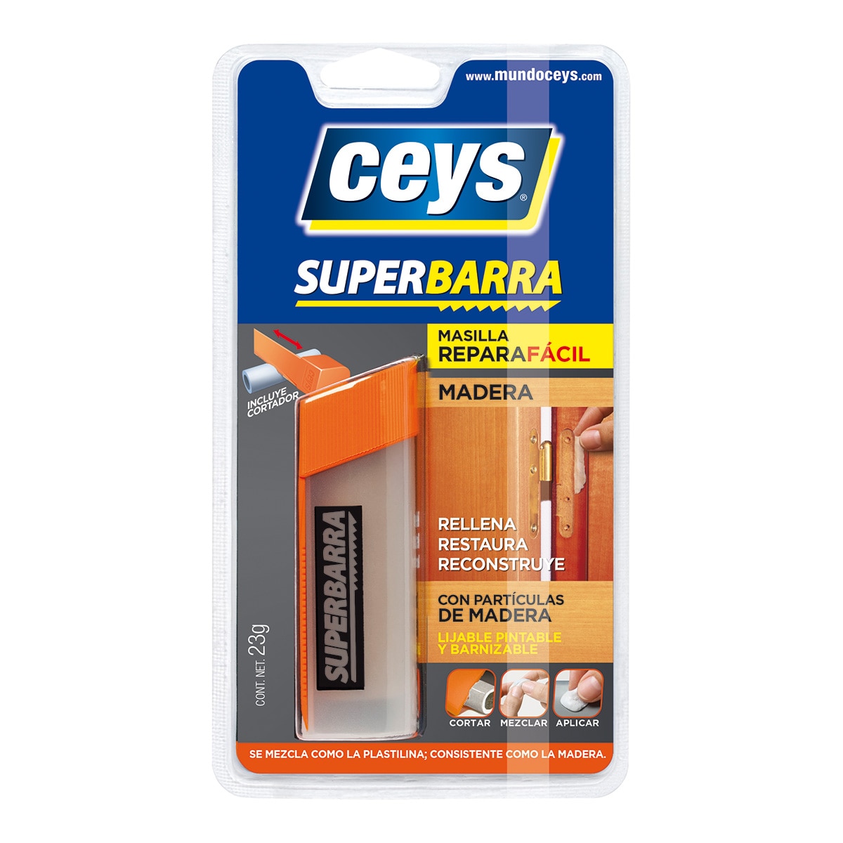 Imagen 0 de SuperBarra Reparado Madera 23 g