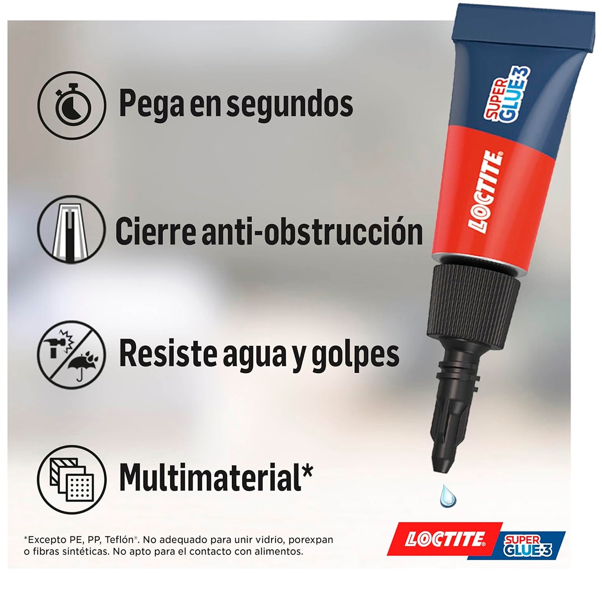 Adhesivo Super Glue-3 Mini Trío 3 x 1 g Cristal-3