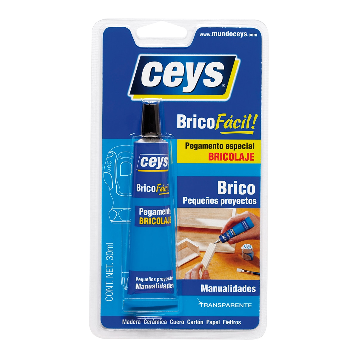 Imagen 0 de Pegamento Universal Bricofácil 30 ml